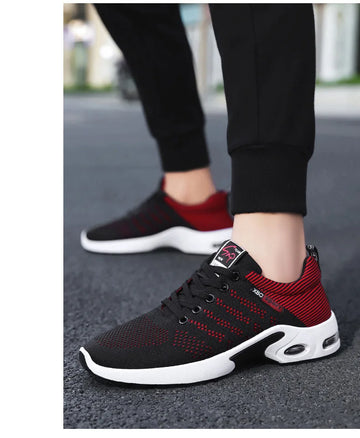 Men's Fashion Sneakers - Breathable & Lightweight Running Shoes for Spring